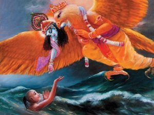 BG 12. 6-7 Krishna delivers His unalloyed devotee