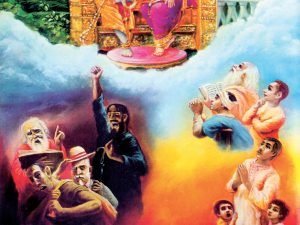 BG 7. 15-16 Four kinds of pious men surrender to Krishna